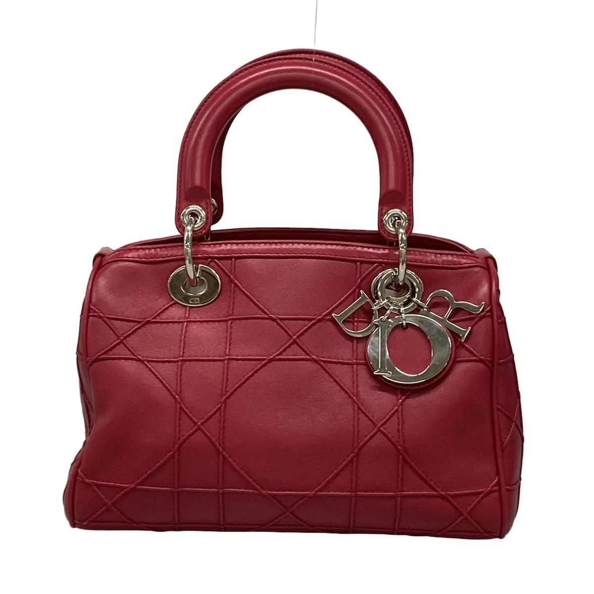 DIOR|ChristianDior ディオール|クリスチャンディオール トートバッグ グランヴィル レッド レザー