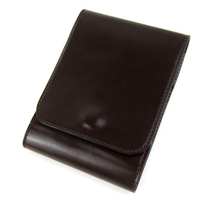 ワイルドスワンズ メモカバー 本革 レザー ブロックロディア メモ帳セット ブランド 小物 メンズ ダークブラウン WILDSWANS