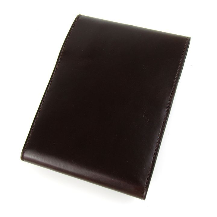 ワイルドスワンズ メモカバー 本革 レザー ブロックロディア メモ帳セット ブランド 小物 メンズ ダークブラウン WILDSWANS