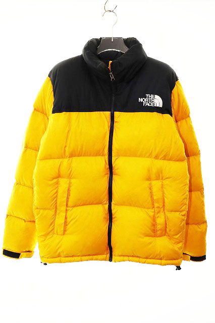 【中古】ザノースフェイス THE NORTH FACE NUPTSE JACKET YELLOW SIZE L ND91631 ヌプシジャケット ダウン 250603 ザノースフェイス THE NORTH FACE NUPTSE JACKET YELLOW SIZE L