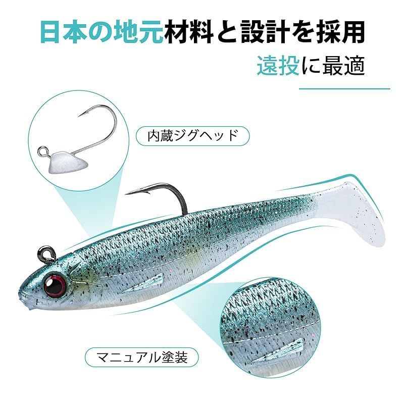 TRUSCEND【ソフト・ジグヘッド】 ルアー 釣り フィッシングルアー