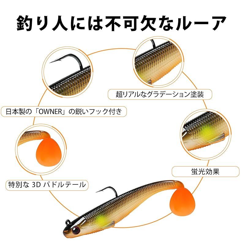 TRUSCEND【ソフト・ジグヘッド】 ルアー 釣り フィッシングルアー