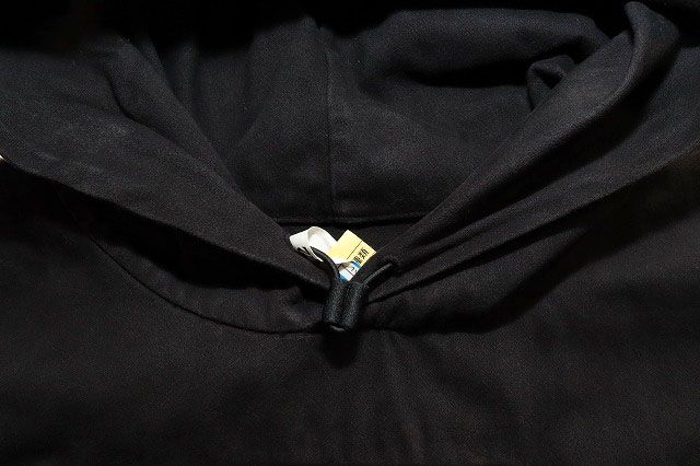 Yeezy Gap SATEEN ANORAK HOODIE BLACK M 471395-00-1 イージー サテン