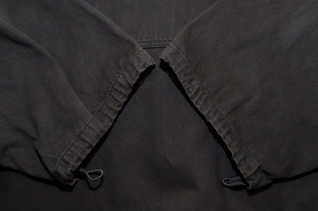 Yeezy Gap SATEEN ANORAK HOODIE BLACK M 471395-00-1 イージー サテン