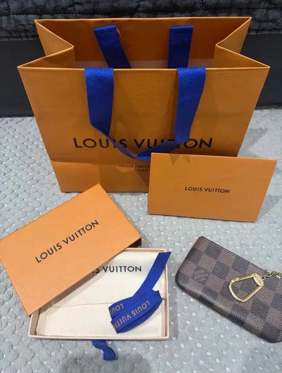 ルイヴィトン キーポーチ ダミエ エベン