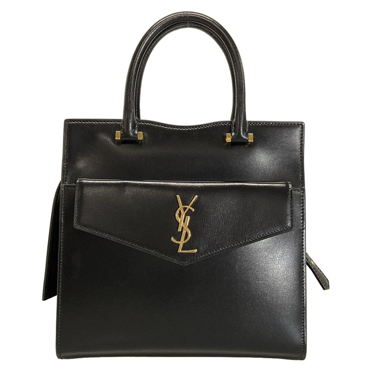 SAINT LAURENT PARIS サンローランパリ ハンドバッグ 561203 黒 レザー