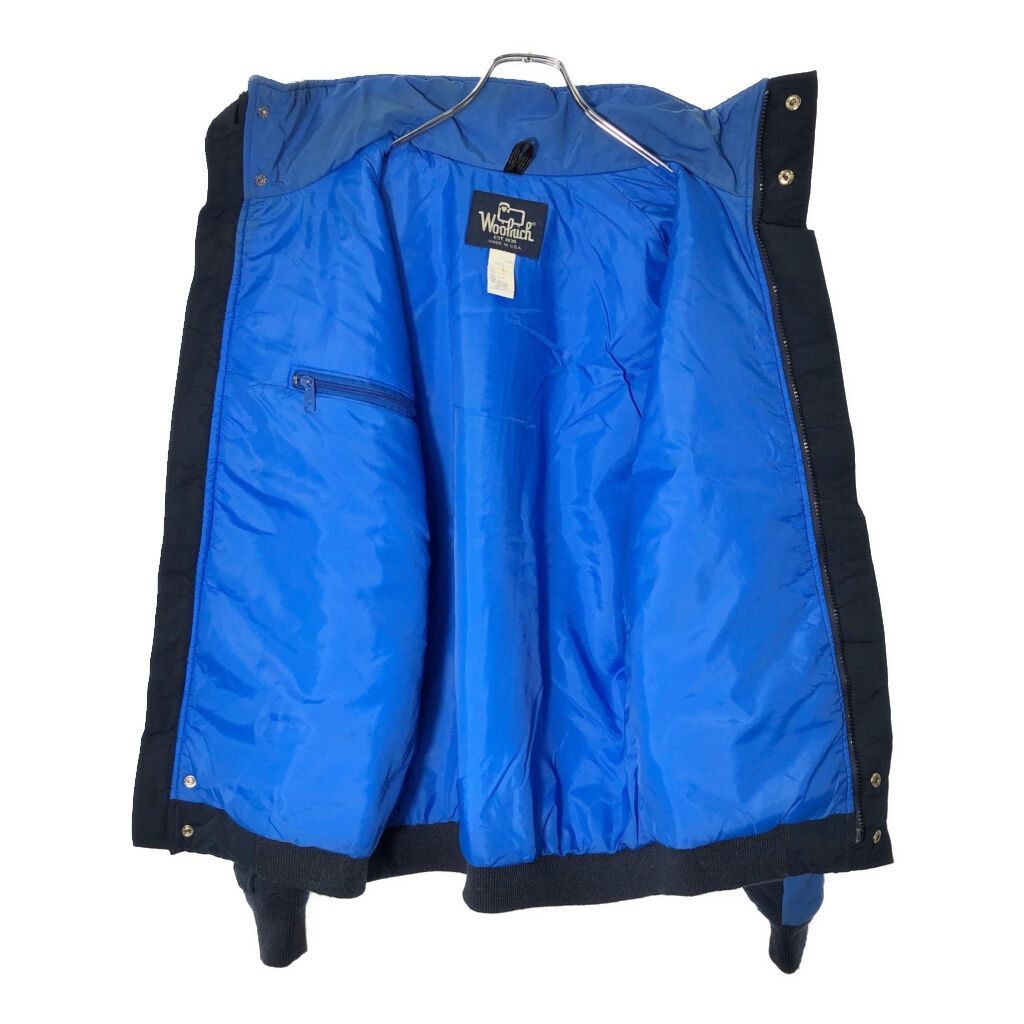 80年代 USA製 WOOLRICH ウールリッチ 中綿 ナイロンジャケット