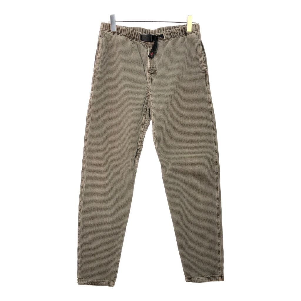 90年代 Gramicci グラミチ コーデュロイ トレッキングパンツ アウトドア ブラウン メンズ M 古着 X 0601