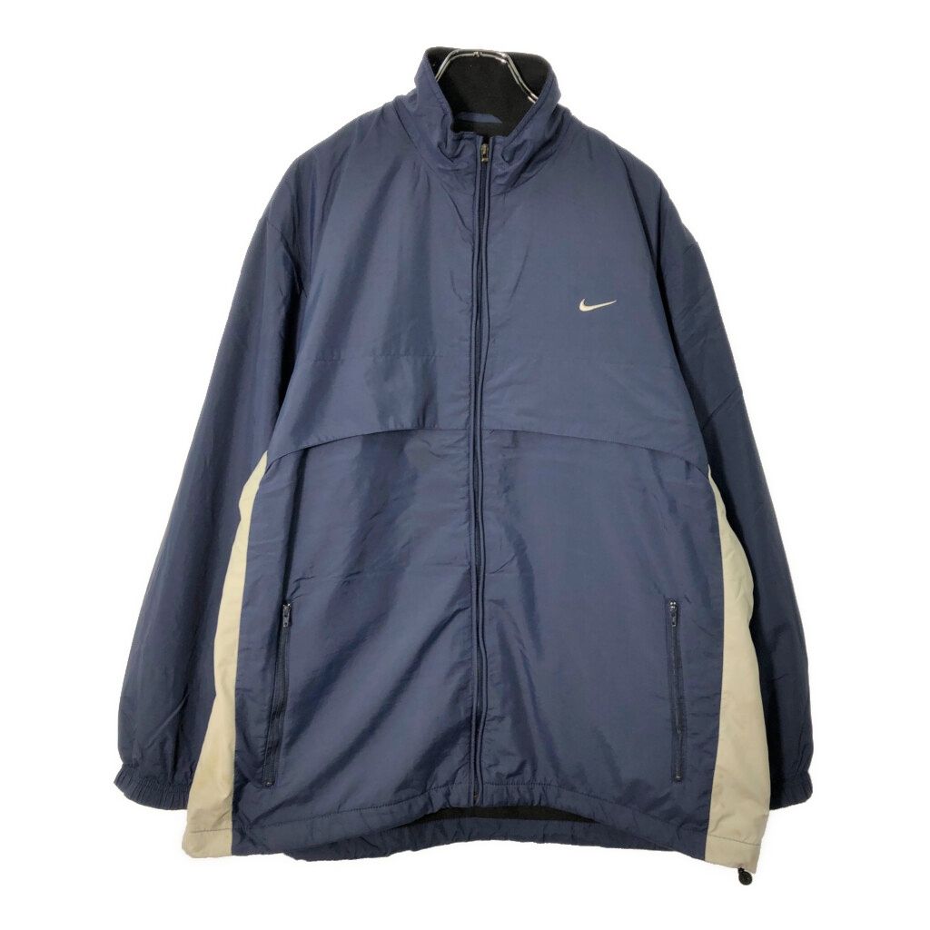00年代 NIKE ナイキ ウィンドブレーカー ジャケット スポーツ ネイビー