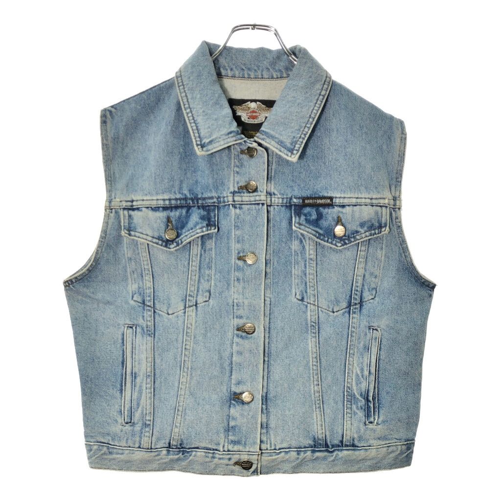 HARLEY DAVIDSON ハーレーダビッドソン デニムベスト モーターサイクル