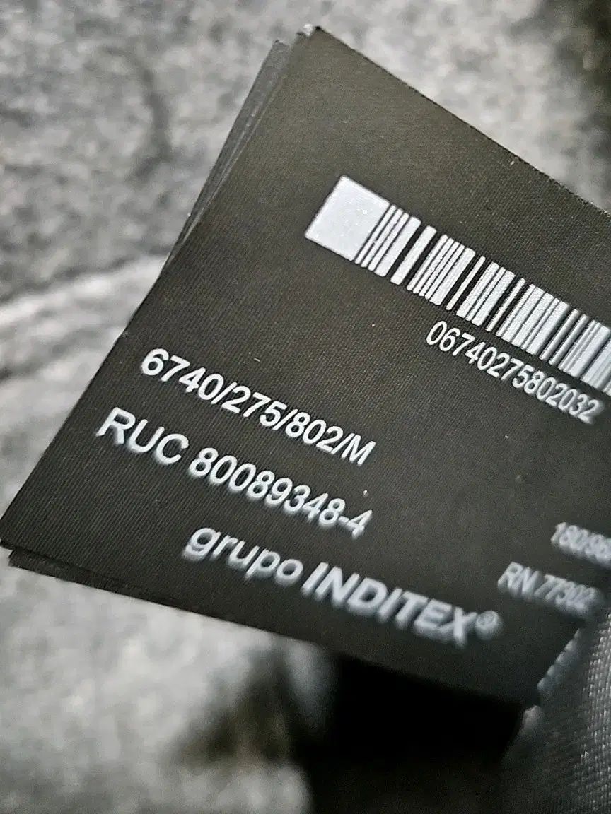 M) ザラ ウール混 ショートコート グレー 6740 275 - メルカリ