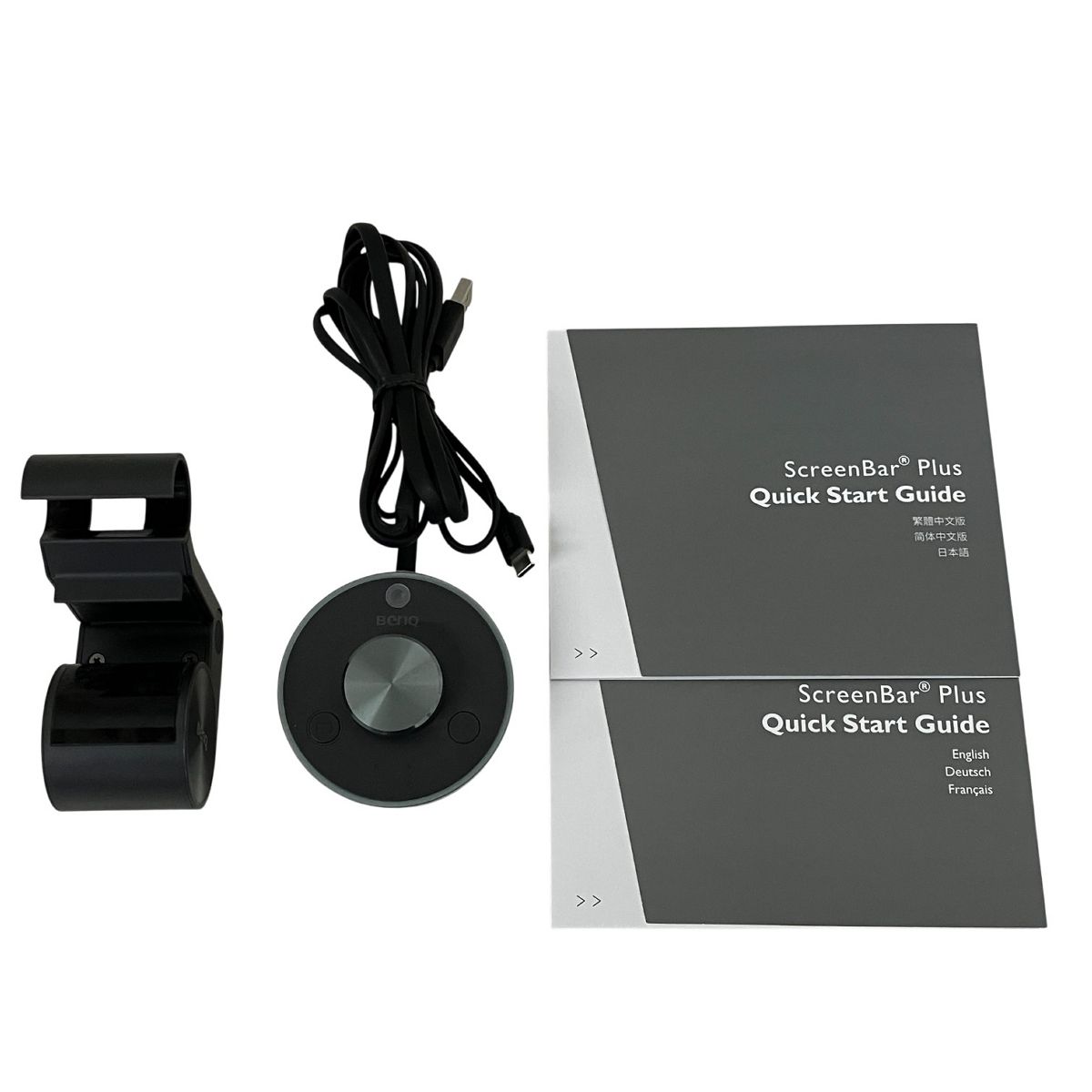 BenQ ScreenBar Plus モニターライト デスクトップダイヤル PC周辺機器