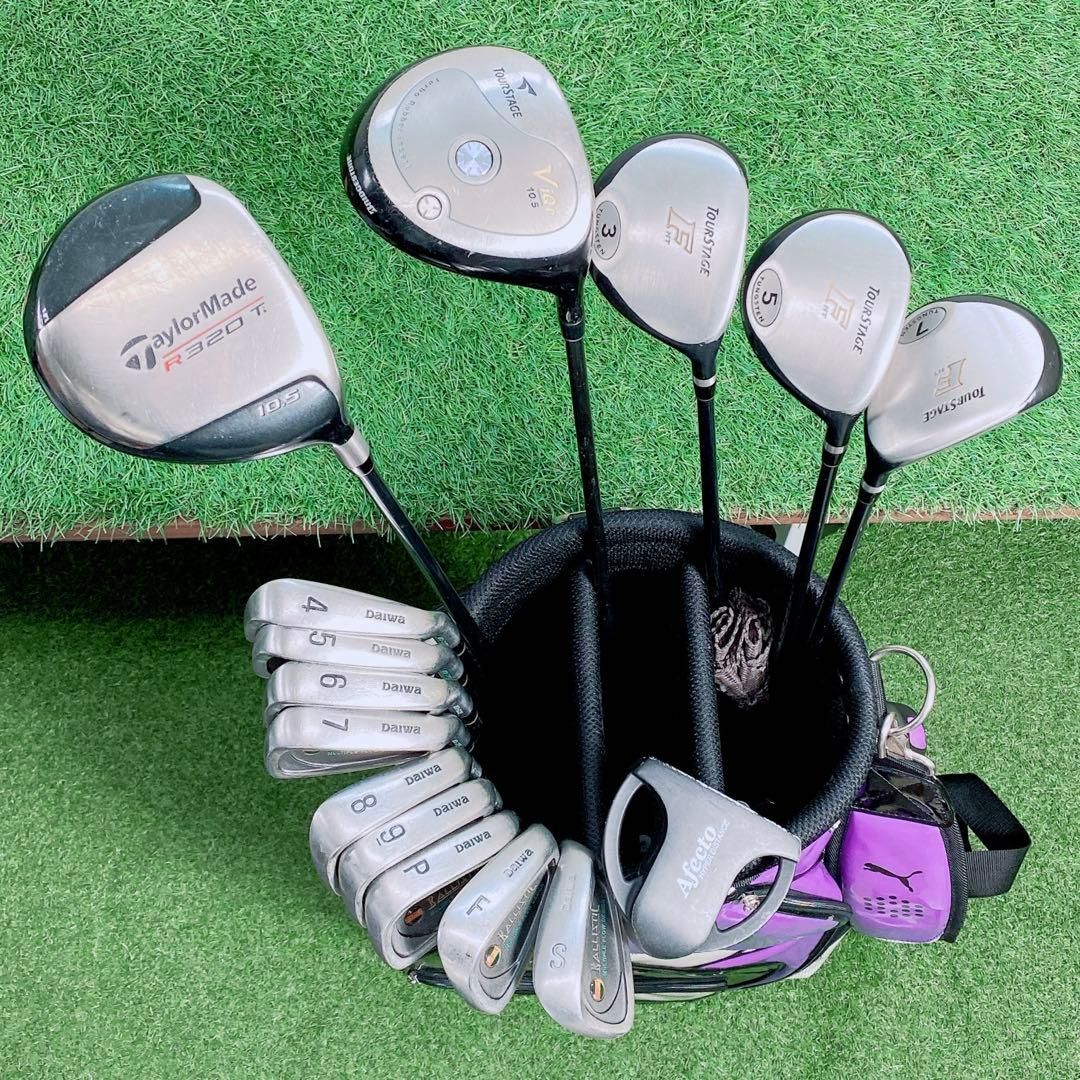 テーラーメイド R 320 Ti ゴルフクラブ メンズセット 初心者 N2101