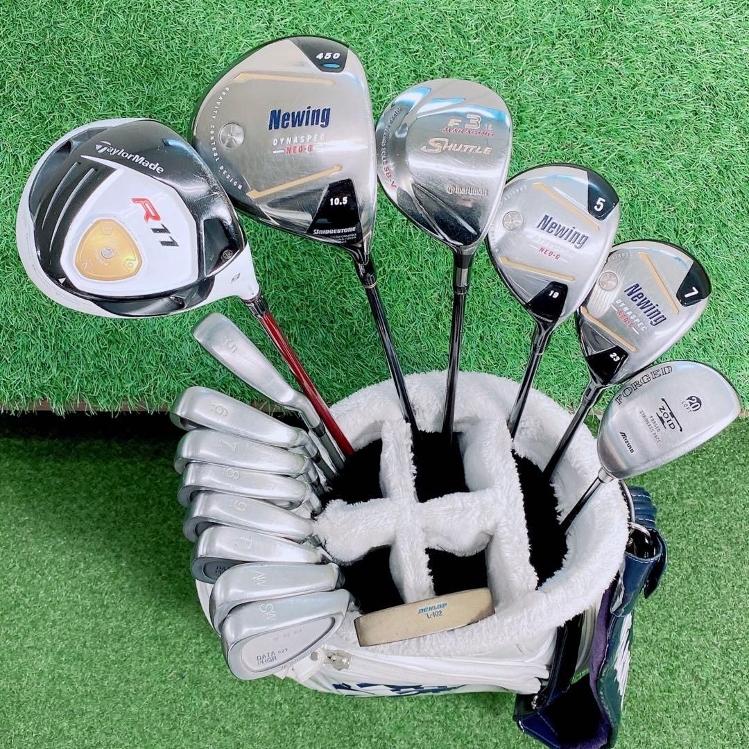 テーラーメイド R11 プロギア ゴルフクラブ メンズセット 初心者 N2100