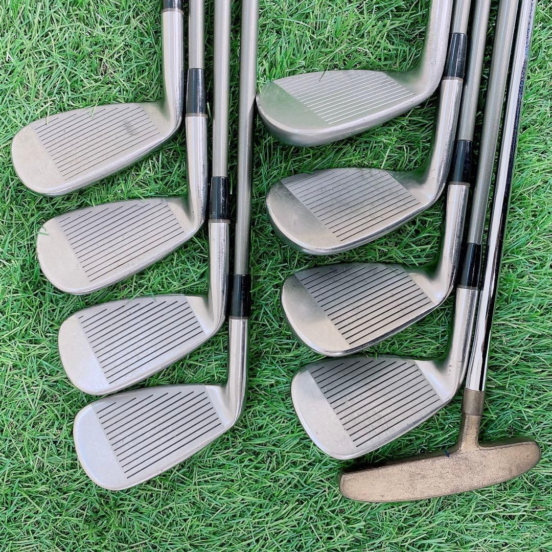 テーラーメイド R11 プロギア ゴルフクラブ メンズセット 初心者 N2100