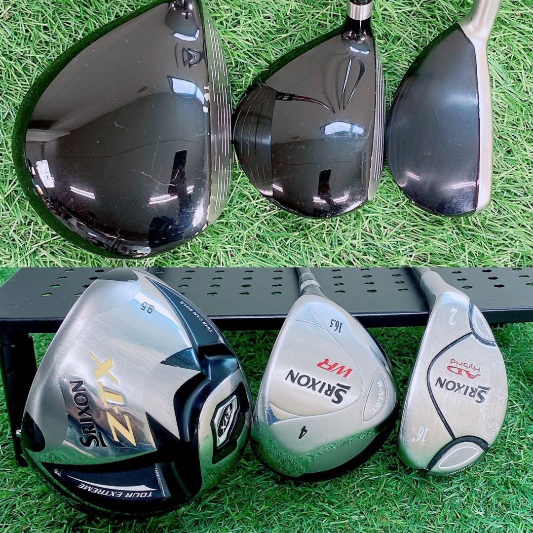 スリクソン Z-TX WR ゴルフクラブ メンズセット 初心者 N2098 - メルカリ