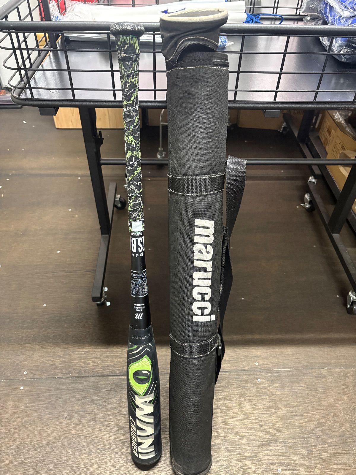 marucci マルチ MJJ SB BWC ワニクラッシャー 軟式用バット 83ｃｍ 710ｇ バットケース付 野球用品|大人