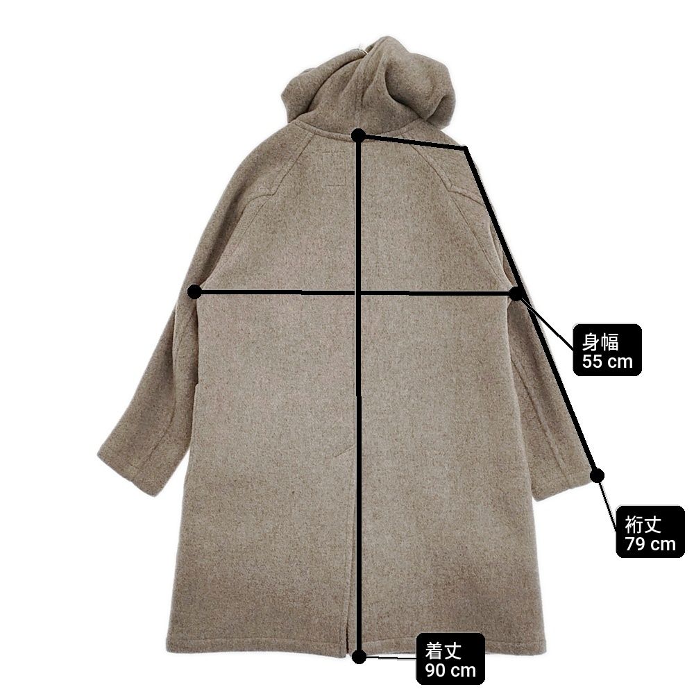 Danton ウールモッサフードコート 定価32780円 JD-8905 WOM サイズ36