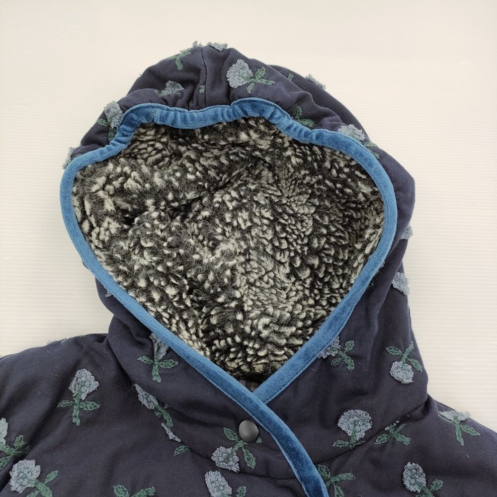 mina perhonen skip ra2224 サイズ36 フード裏ボア ダウンベスト