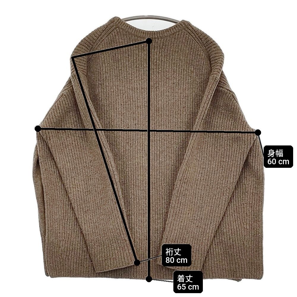 Pilgrim Surf+Supply Honey CrewKnit サイズ0/S 定価26400円 セーター ニット 23AW ベージュ レディース ピルグリム サーフ+サプライ【中古】5-1226T♪ Pilgrim Surf+Supply Honey CrewKnit サイズ0/S 定価26400円 セーター