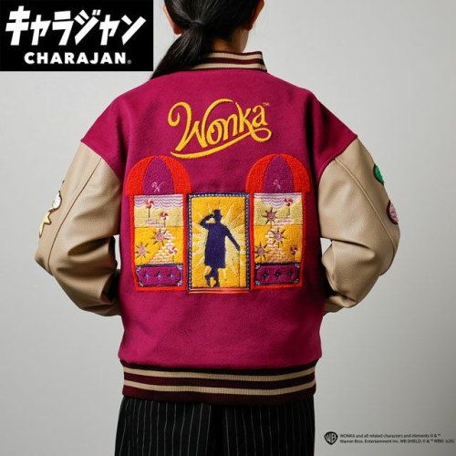 丸眞 マルシン スタジャン L ウォンカ チョコレートマジック 男女兼用 キャラクター キャラジャン