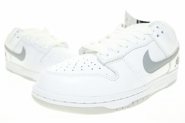 【新品】NIKE ナイキ Dunk Low(GS) 24.5cm ナイキ NIKE SB DUNK LOW OG QS SUPREME WHITE 2025 24.5cm HQ8487-100