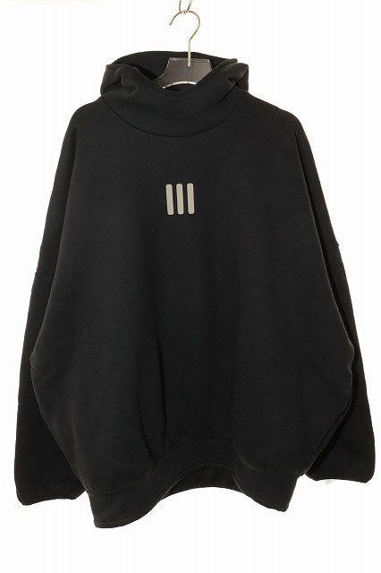 アディダス adidas × FEAR OF GOD HEAVY FLEECE HOODIE BLACK XL