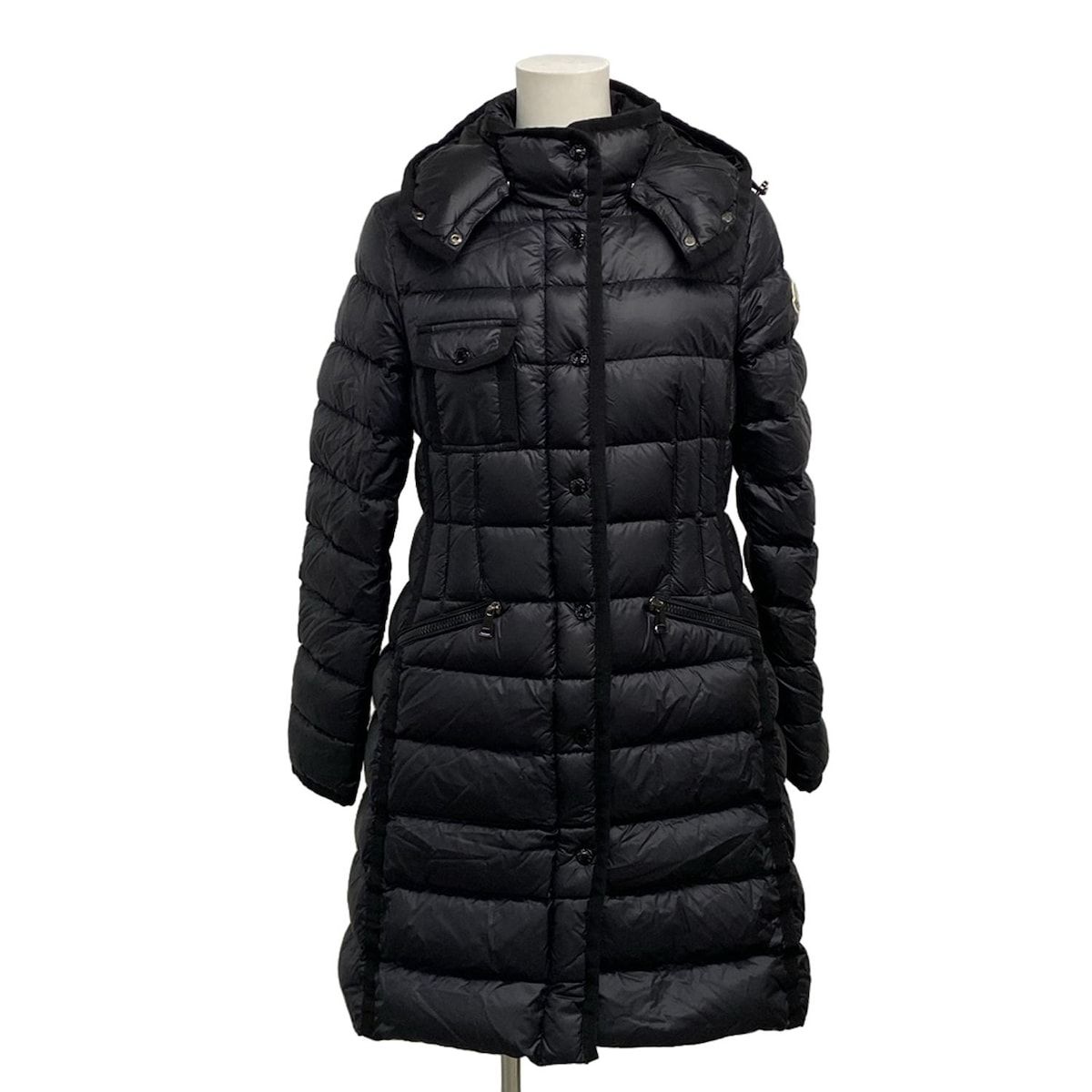 MONCLER モンクレール ダウンコート サイズ2 M レディース HERMINE エルミンヌ 1 C 511-00-53048 黒 長袖|冬 ダウン