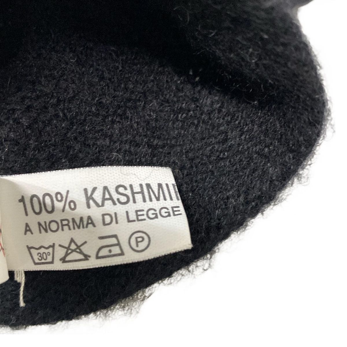  HERNO ヘルノ 手袋 レディース - 黒 カシミヤ 手袋 アームカバー 小物