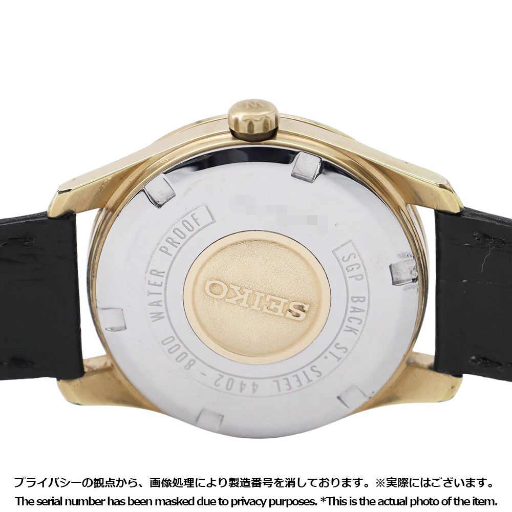  セイコー キングセイコー デイト 4402-8000 SEIKO 腕時計 シルバー文字盤 腕時計(アナログ) 時計