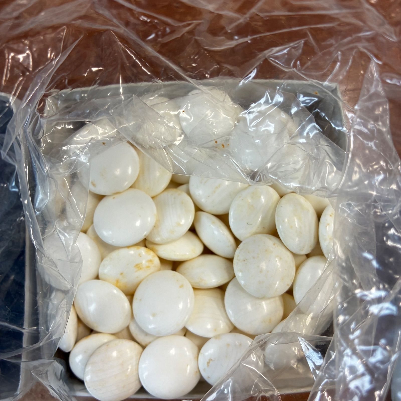 日向特製 蛤碁石 本那智黒付 雪印 35号 - メルカリ