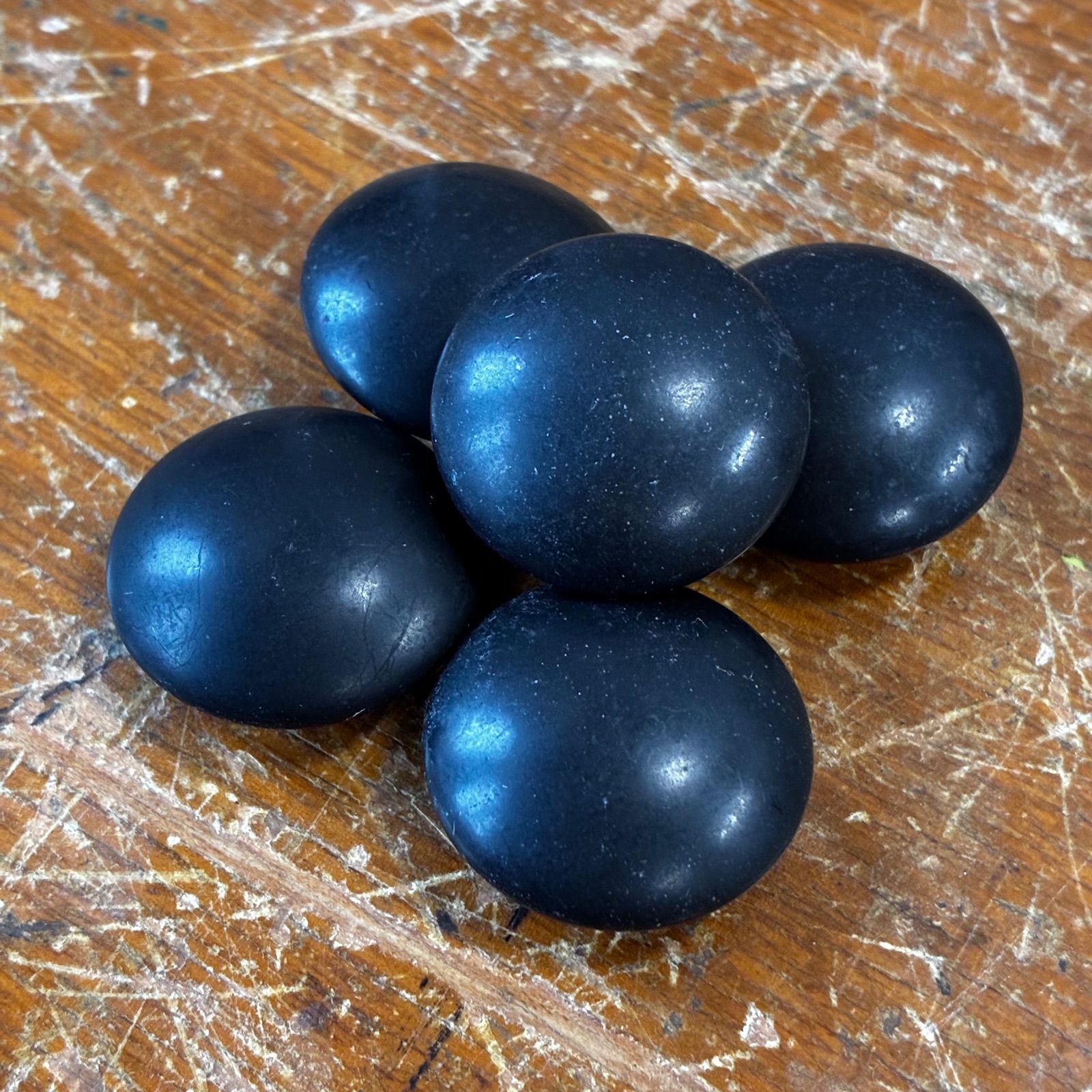 日向特製 蛤碁石 本那智黒付 雪印 35号 - メルカリ