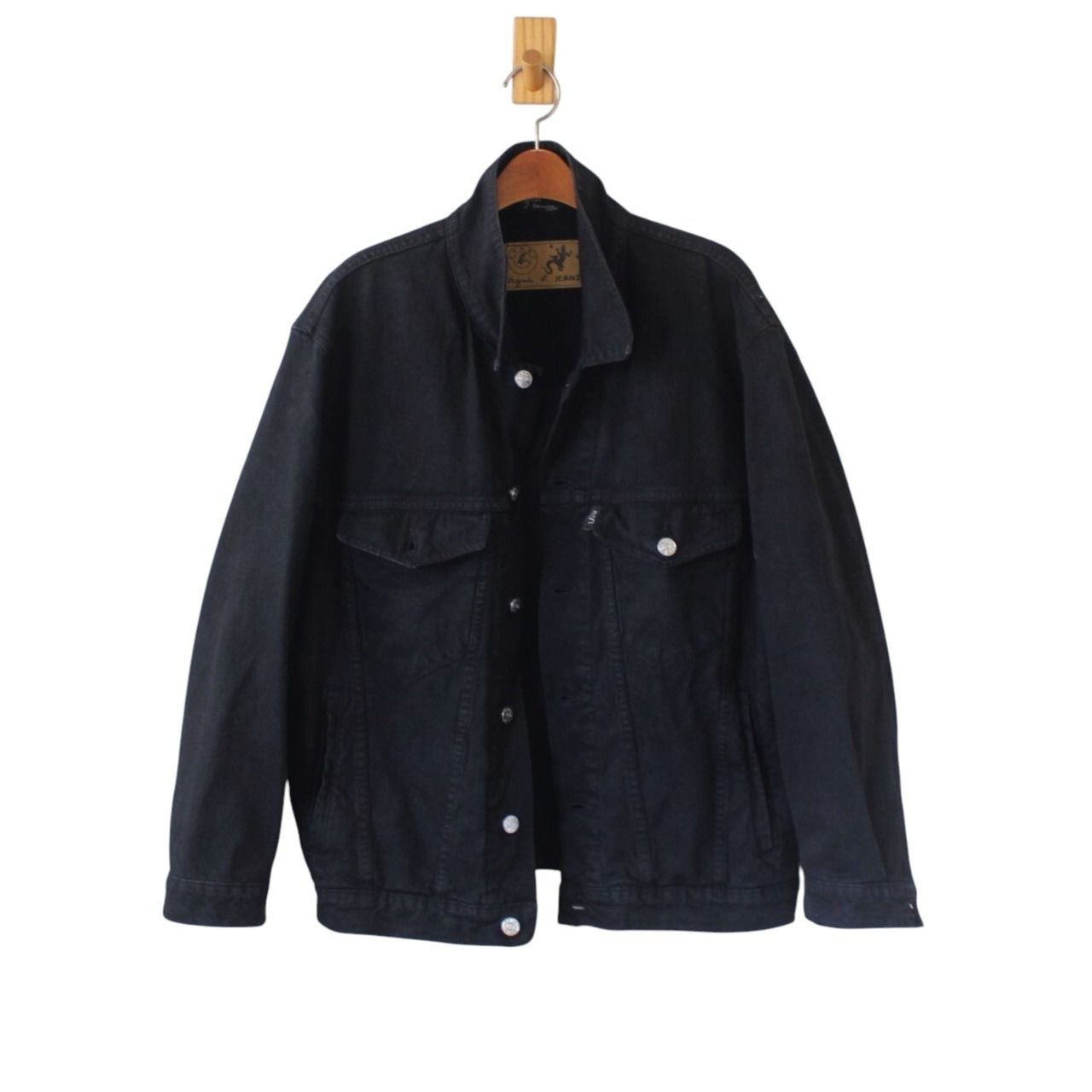 agnis b. homme アニエスベー オム ブラックデニム ジャケット