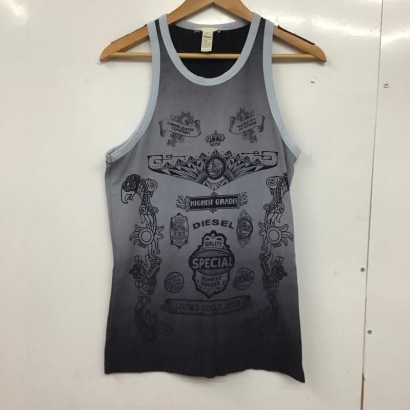 DIESEL ディーゼル タンクトップ タンクトップ ノースリーブカットソー