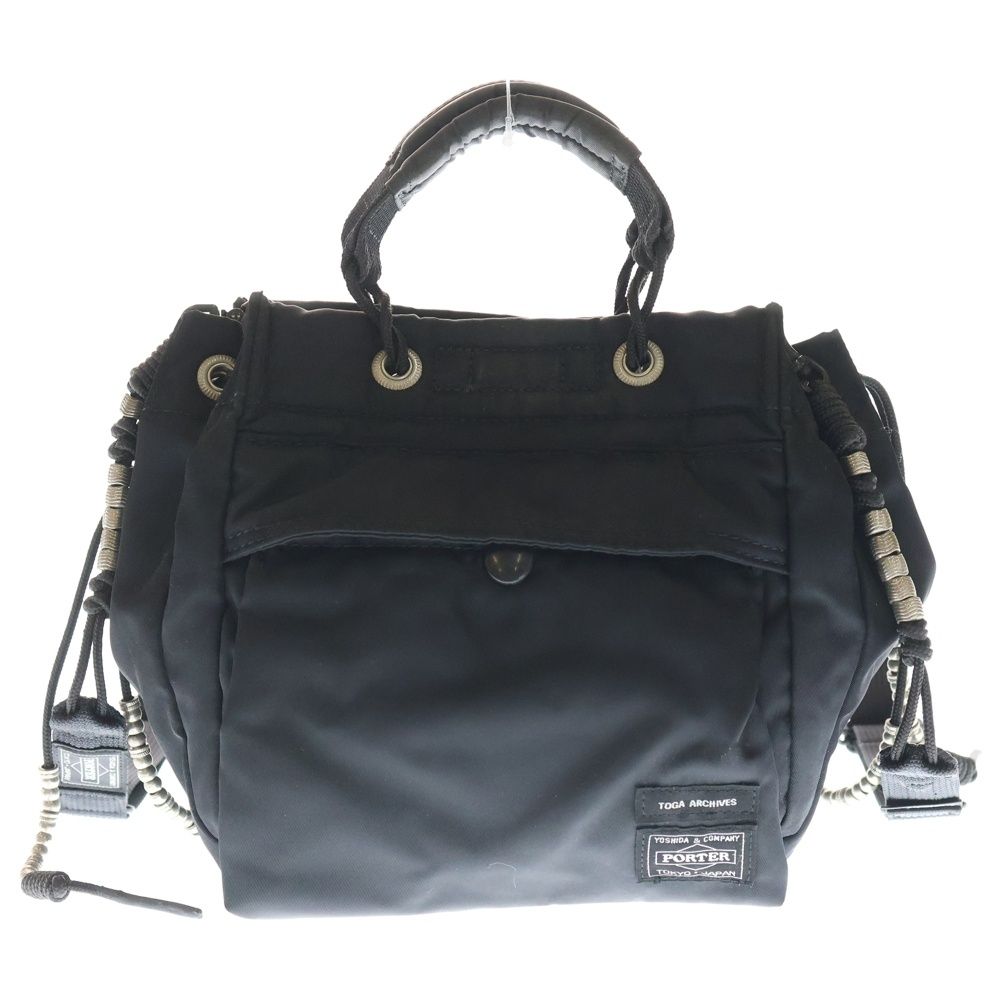 PORTER ポーター × TOGA STRING BAG トーガ ストリングバッグ ブラック