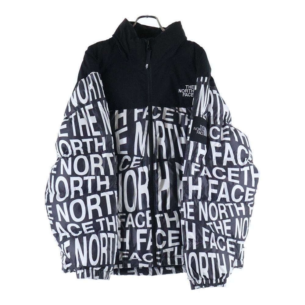 THE NORTH FACE ザノースフェイス NOVELTY NUPTSE DOWN JACKET ノベルティ ヌプシ ジップアップダウンジャケット ブラック|ホワイト