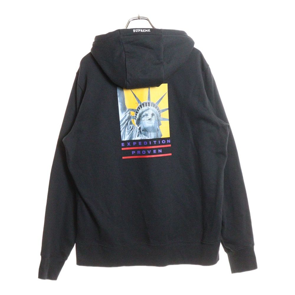 SUPREME シュプリーム ×THE NORTH FACE 19 AW Statue Of Liberty Hooded Sweatshirt ノースフェイス スタチューオブリバティ フーデッド スウェット プルオーバーパーカー
