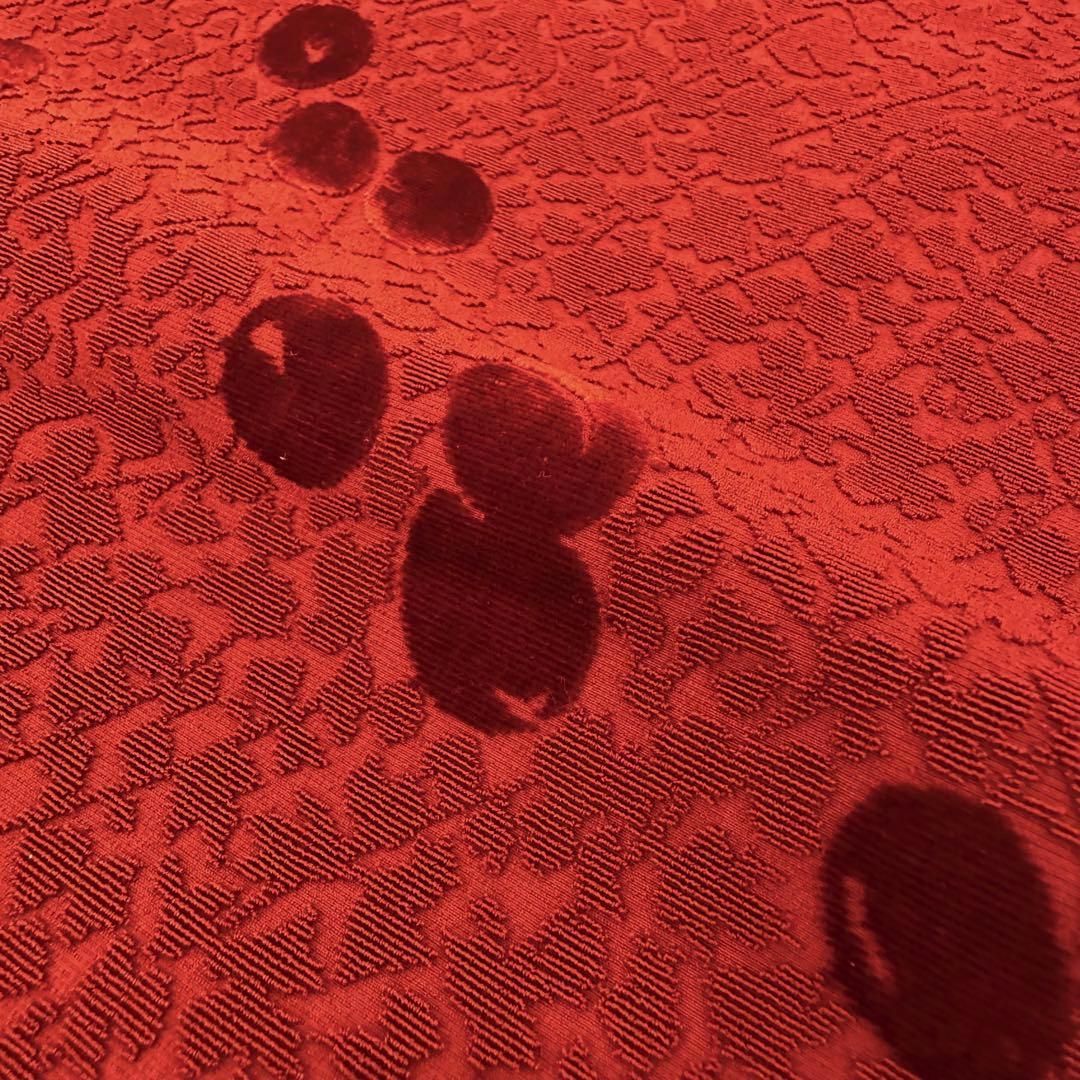 コ2594◆道行コート◆ 切りビロード