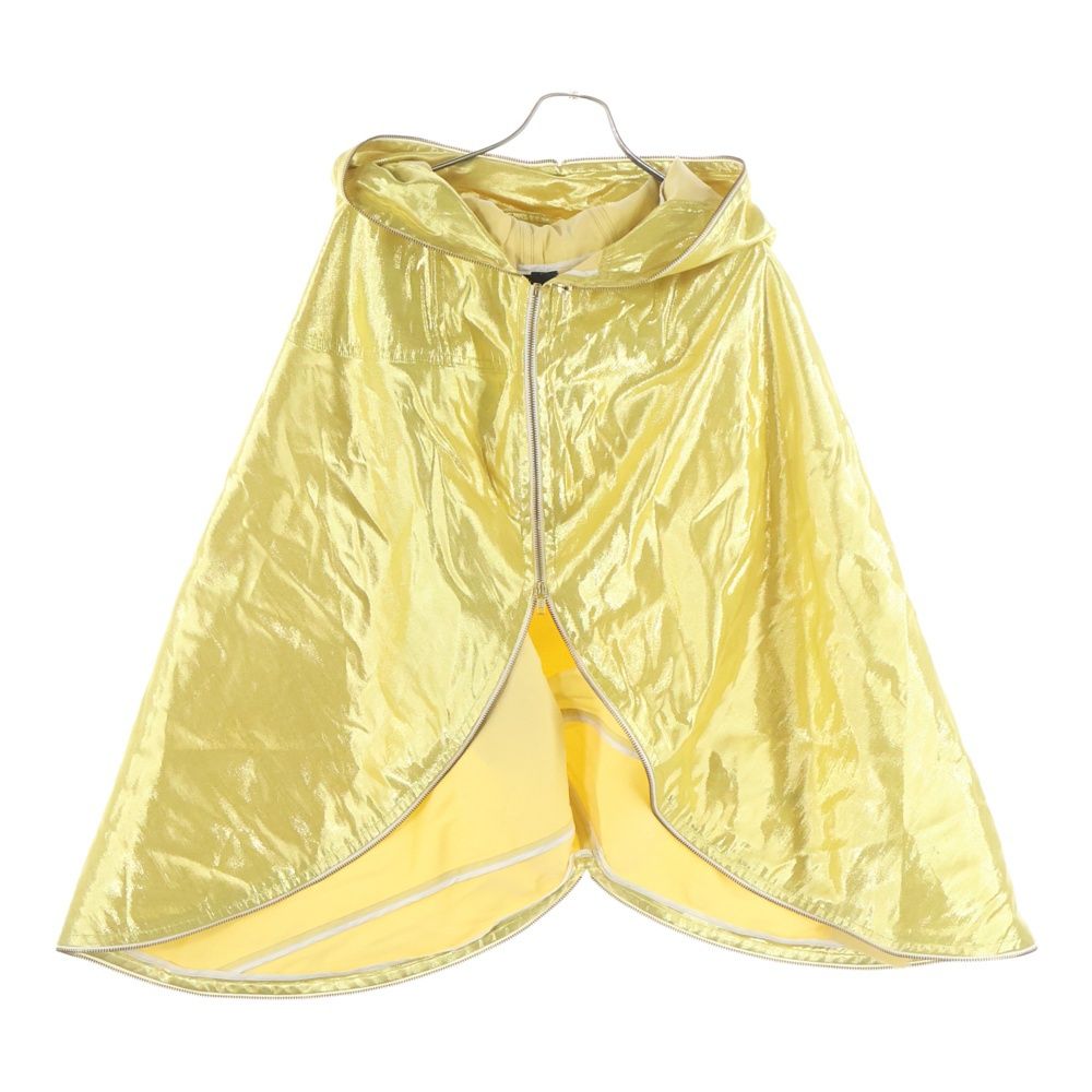 COMME des GARCONS コムデギャルソン 11 AW フルジップ ポンチョ ゴールド レディース GH-J 092