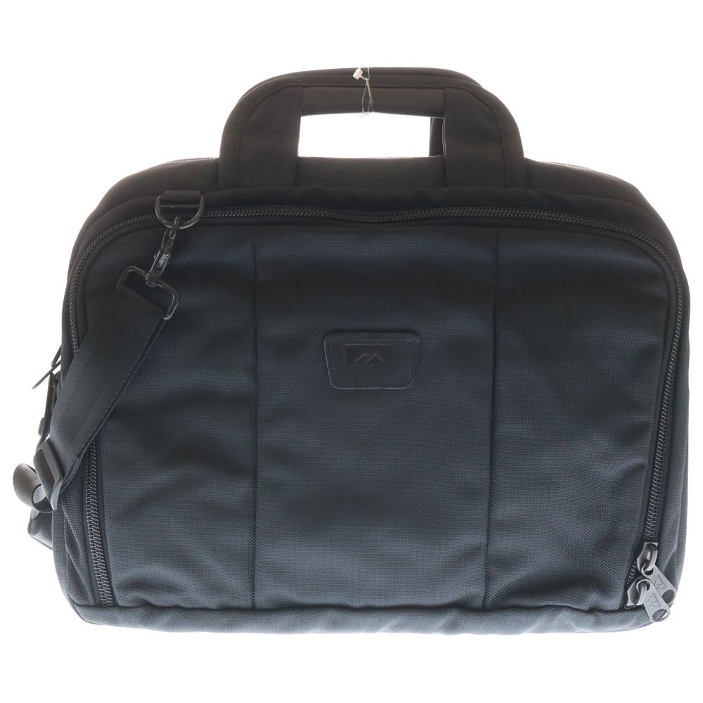 NO BRAND ノーブランド ブレントヘブン 2 WAY ビッグブリーフケース ショルダーバッグ ブラック