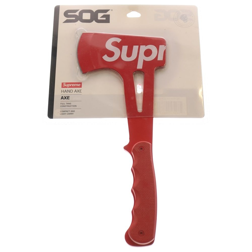SUPREME シュプリーム 18 SS ×SOG Hand Axe ロゴプリント ハンドアックス 斧 レッド