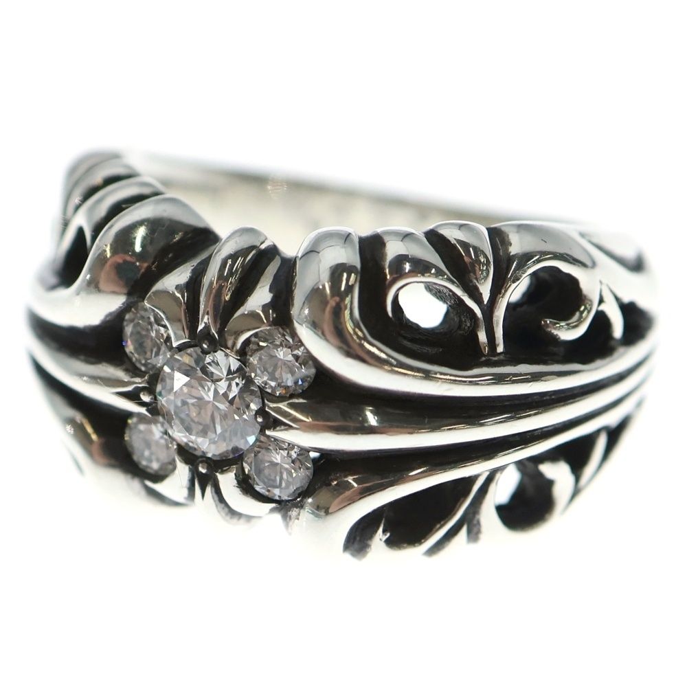 CHROME HEARTS クロムハーツ K-T 5 PT DIA 5ポイントアフターダイヤ シルバー