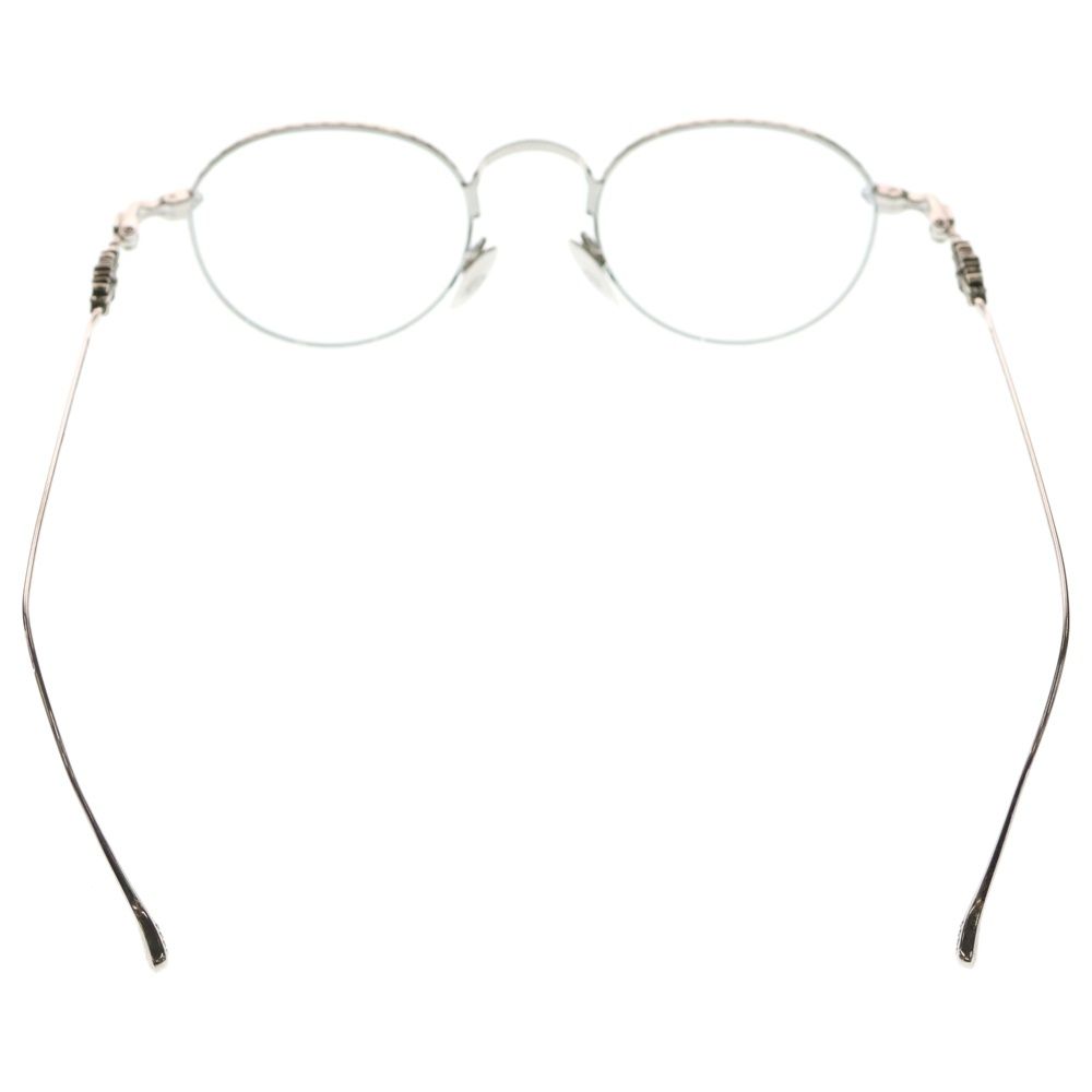 CHROME HEARTS クロムハーツ VAGIDICTORIAN III メタルフレームフローラルテンプル サングラス アイウェア シルバー