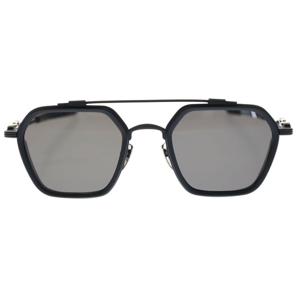 CHROME HEARTS クロムハーツ HOTAITION ダガーテンプルダブルブリッジサングラス メガネ ブラック