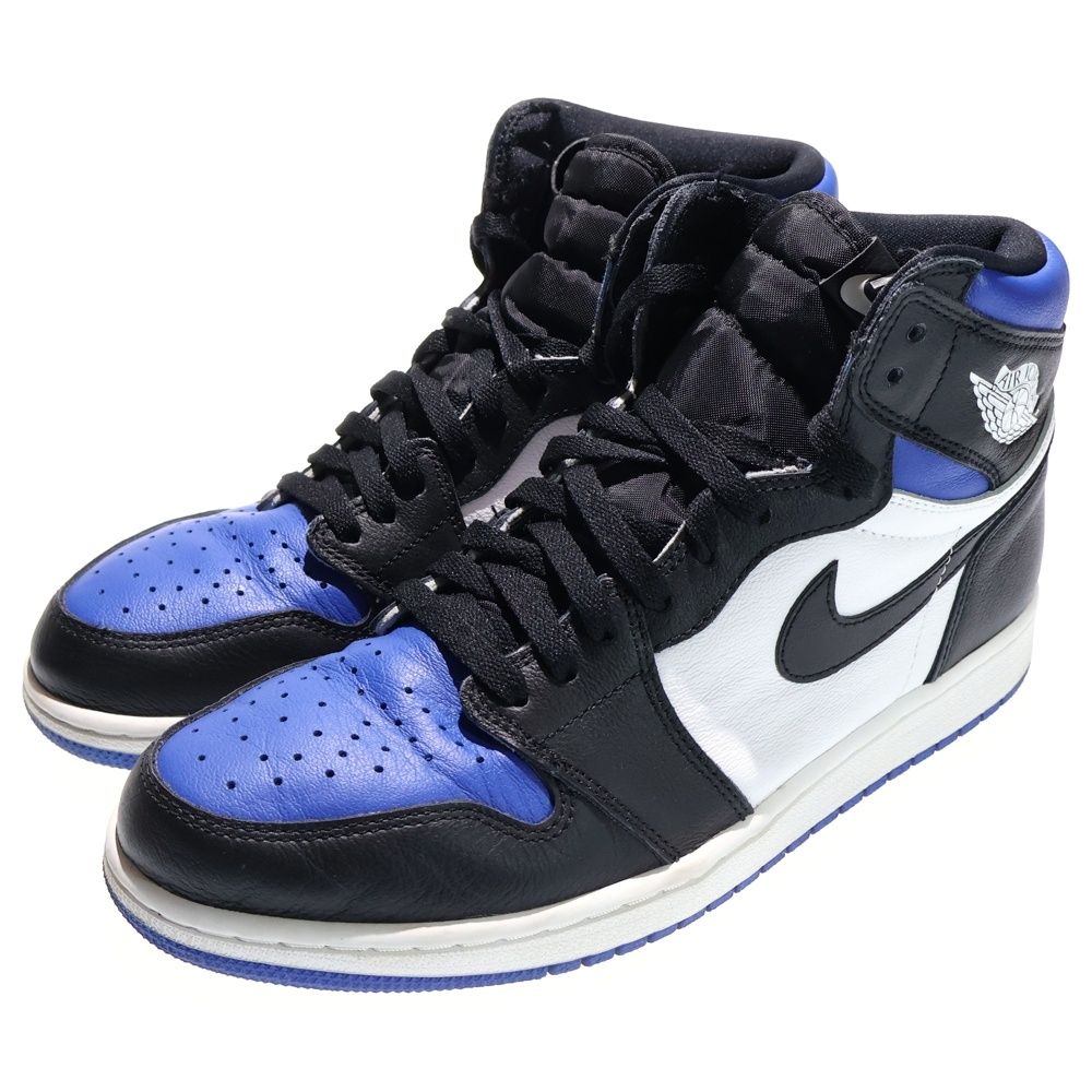 NIKE ナイキ AIR JORDAN 1 RETRO HIGH OG ROYAL TOE エア ジョーダン レトロ ロイヤル トゥ ハイカットスニーカー ブルー|ブラック|ホワイト US 10.5|28.5 cm 555088-041