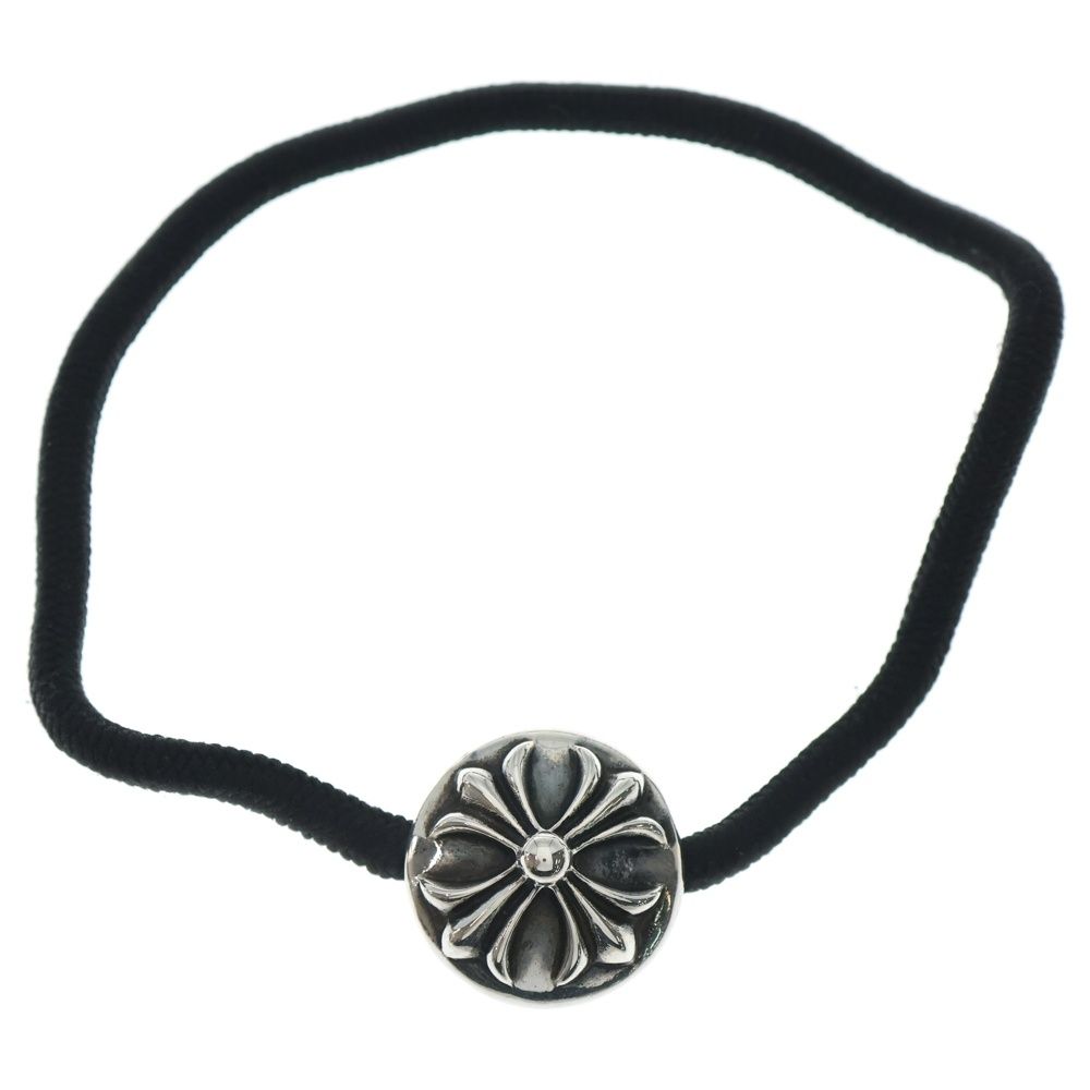 CHROME HEARTS クロムハーツ OLD オールド クロスボール ヘアバンド ヘアゴムコンチョ シルバー BCA 151