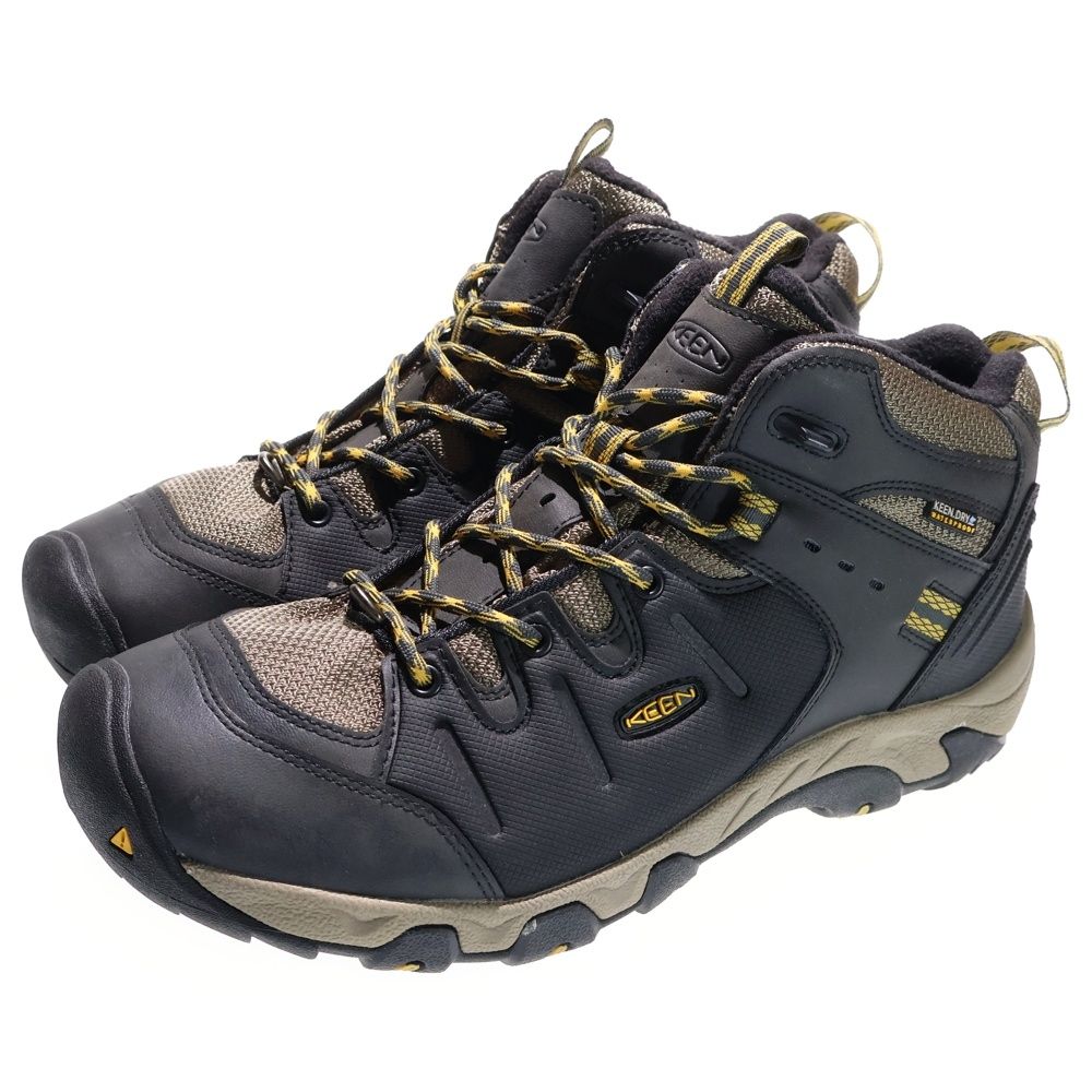 KEEN キーン ラバーロゴ トレッキングシューズ ブラック 1013309