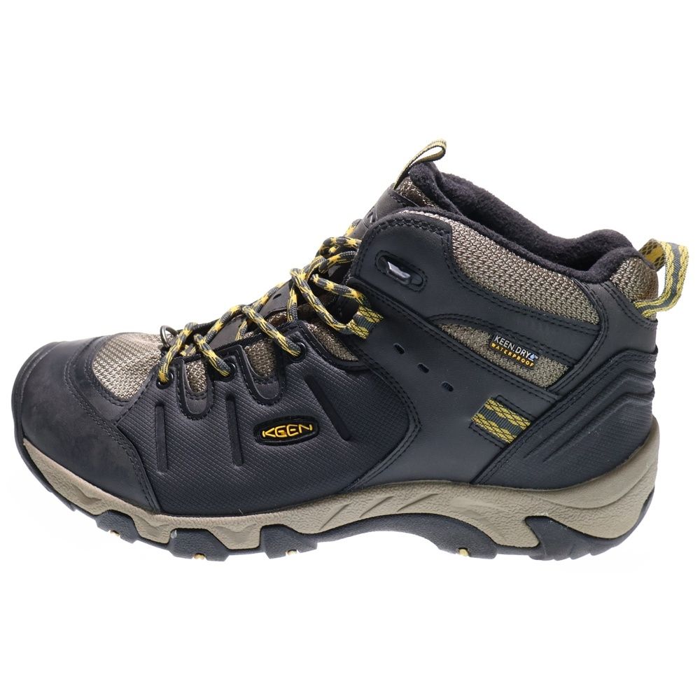 KEEN キーン ラバーロゴ トレッキングシューズ ブラック 1013309