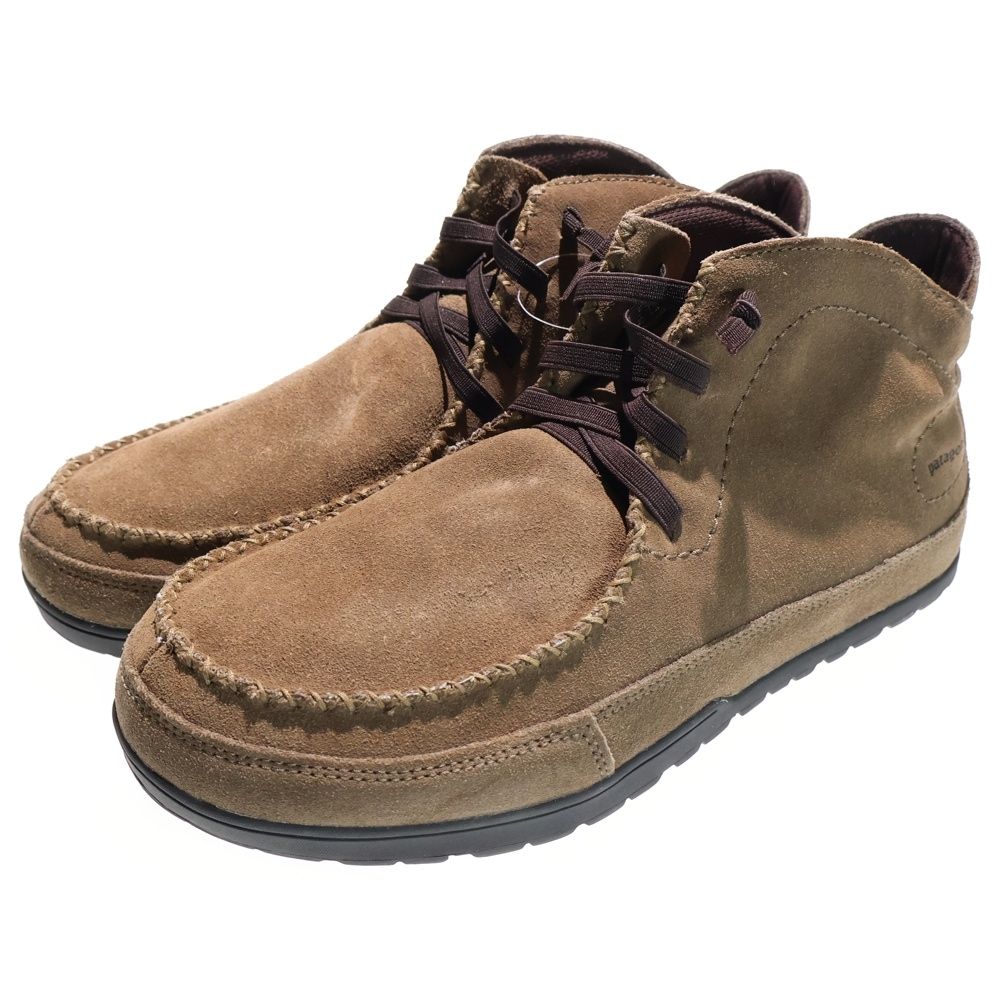 パタゴニア CANTEEN キャンティーン モカシン スウェード ハイカットブーツ ブラウン T 11429