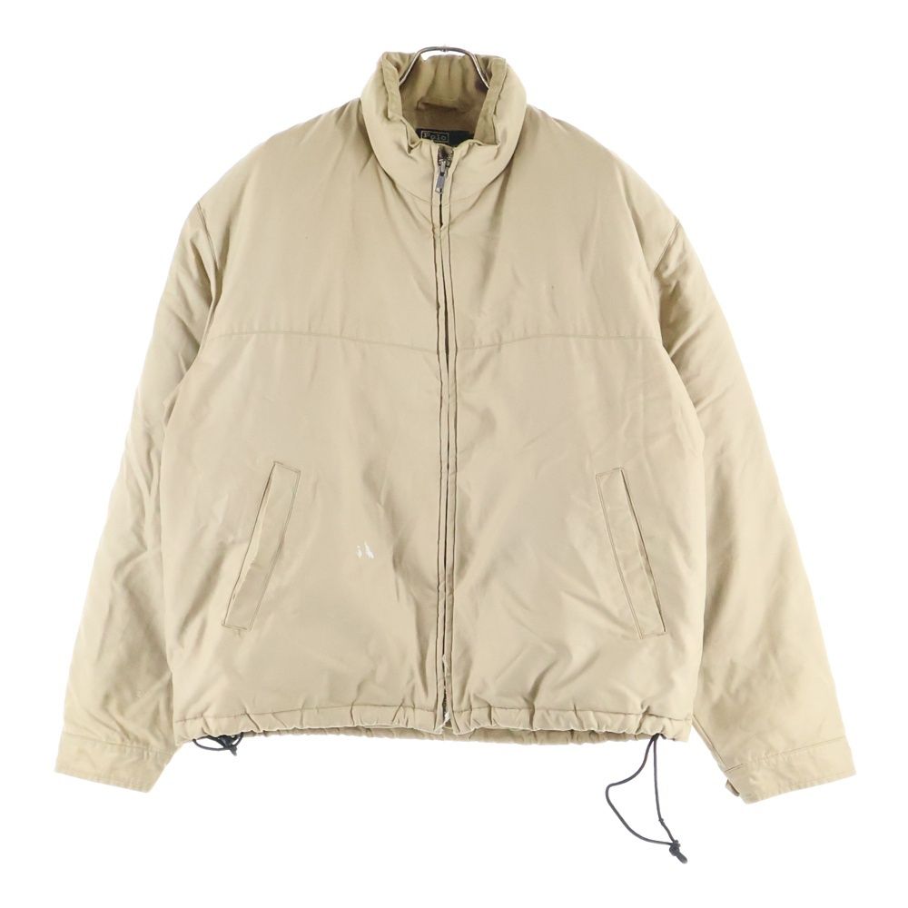 Polo Ralph Lauren ベージュ ジップアップジャケット POLO RALPH LAUREN (ポロラルフローレン) フロントジップアップ